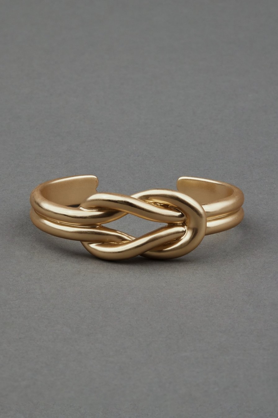 knotted cuff bracelet